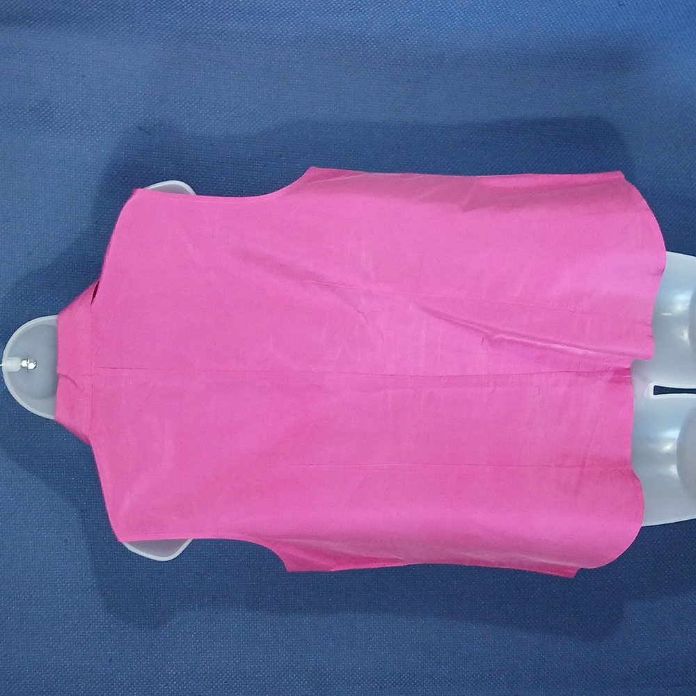 Chicos Pink Silk Sleeveless Blouse L - Picture 3 of 5